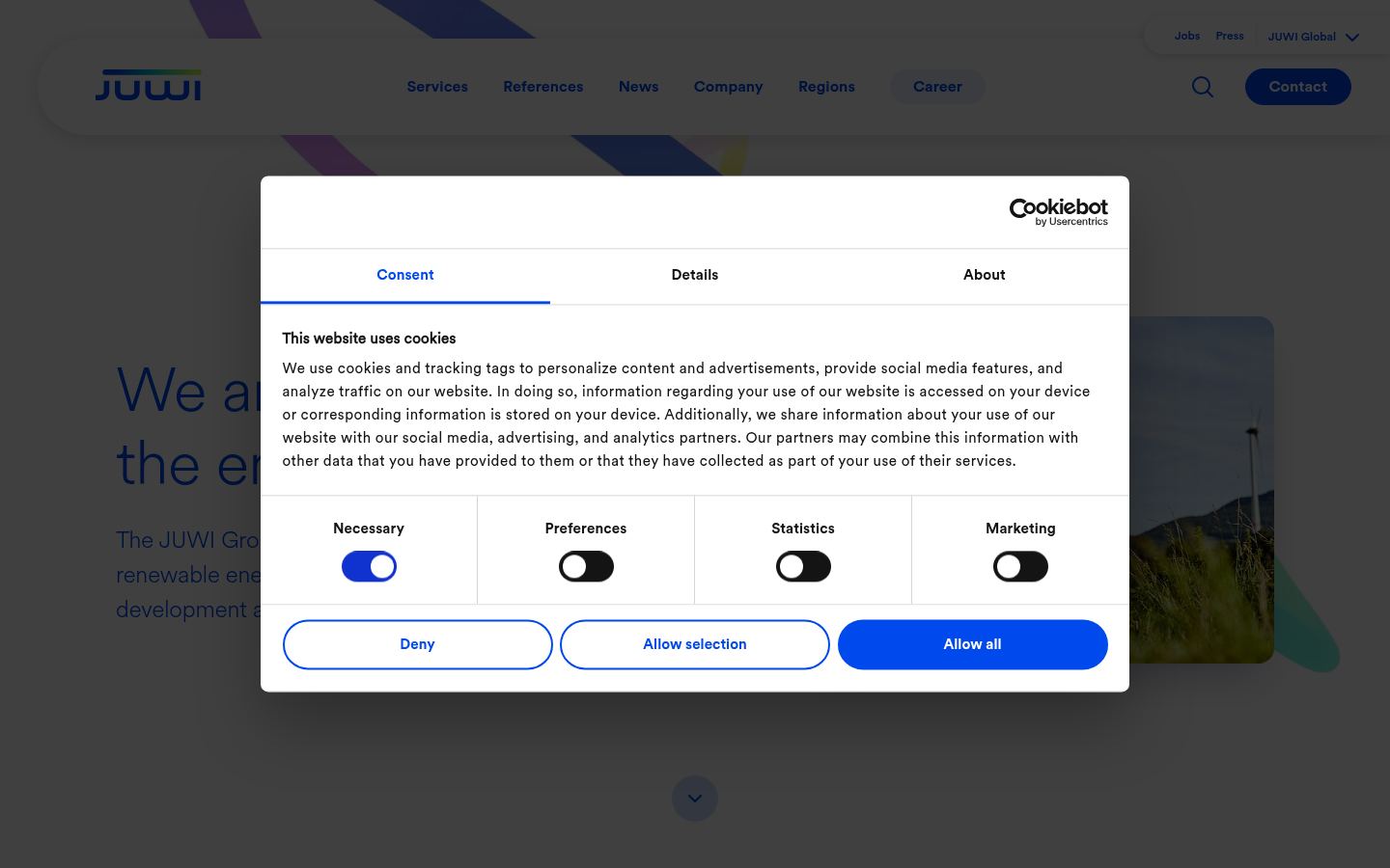 JUWI &middot; HOMEPAGE_SCREENSHOT