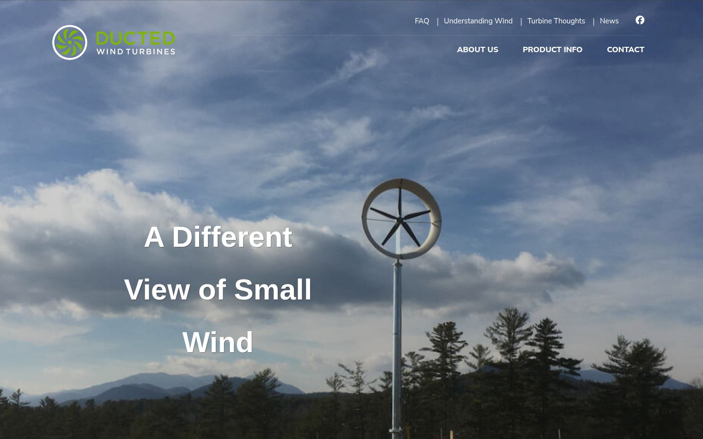 Ducted Wind Turbines · HOMEPAGE_SCREENSHOT