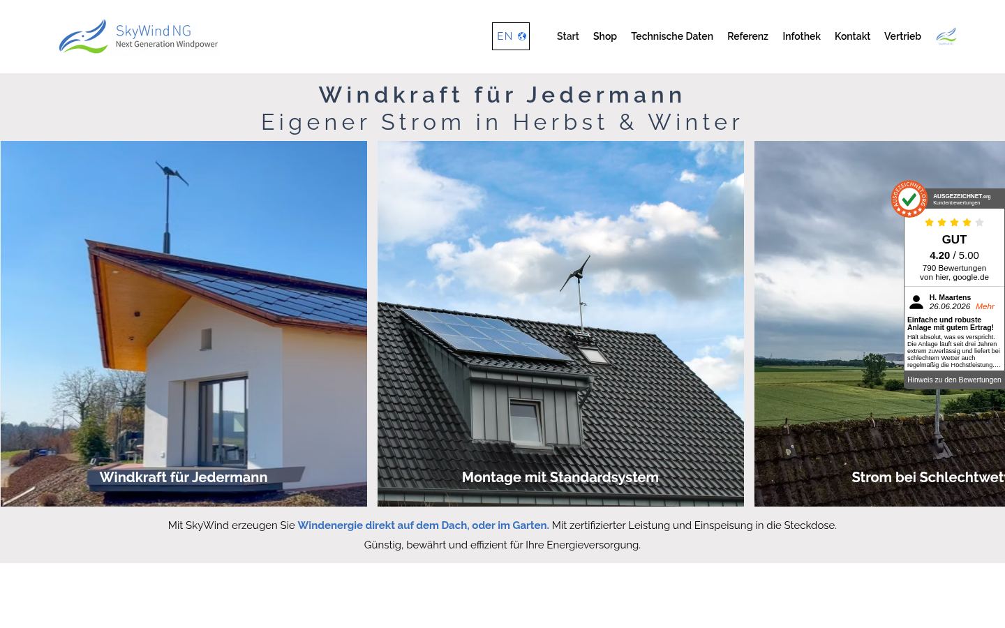 SkyWind Energy · HOMEPAGE_SCREENSHOT