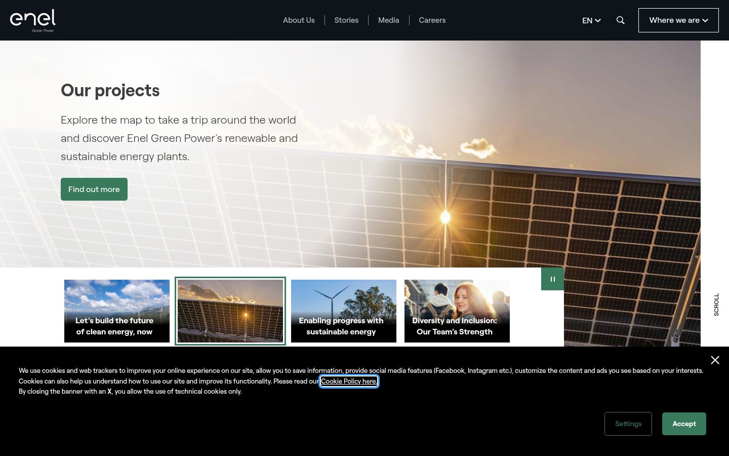 Enel Green Power Portugal &middot; HOMEPAGE_SCREENSHOT